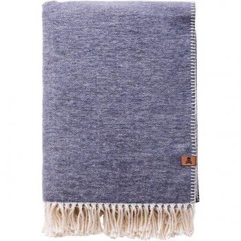 Manta scotch 140x190 60% algodón 40% acrílico 320GSM azul Scalpers Home