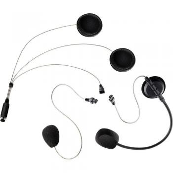 Auriculares Universales COHS Albrecht 41932 con Micrófono Doble para Casco Integral y Jet