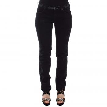 ERMANNO SCERVINO Women Slim Jeans Denim Pants Skinny Stretch - IT40