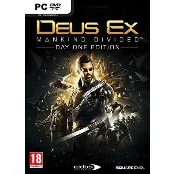 Juego de PC Deus Ex: Mankind Divided Edición Día Uno