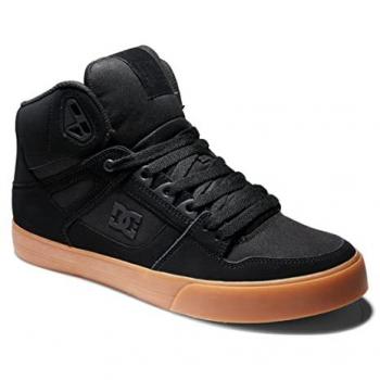 Zapatillas de Hombre DC Shoes Pure High Top - Negros/Goma 38.5