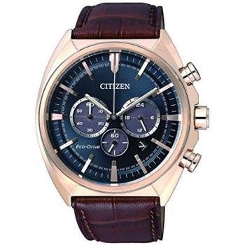 Citizen de Hombre Reloj de Pulsera Cronógrafo Cuarzo Piel ca4283 – 04L