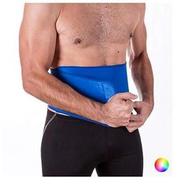 BigBuy Sport 144807 Cinturon Elastico Lumbar, Negro, Unisex-Adult, Talla Unica