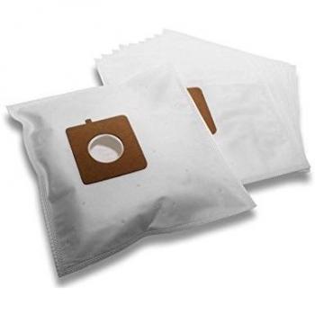 Bolsa Aspiradora Compatible Moulinex Compacteo MO 1533, MT 0001.01, Zélio 001 01, Zélio 4006 01 - Paquete de 10 unidades, Material No Tejido