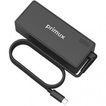Cargador Universal USB-C GaN 100W con Cable de 3m - Negro