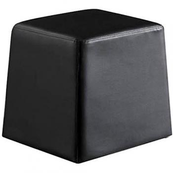 Wink design, Huntsville, Puf, piel artificial, Negro