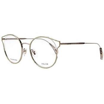 Police Women's Eyeglass Frame VPL926500SNB Ø 50 mm Shiny Light Gold