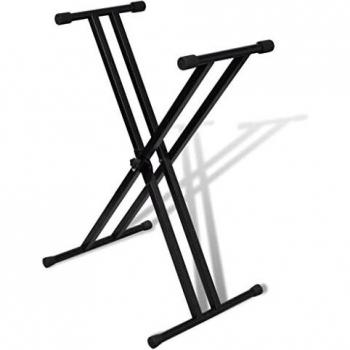 Ajustable Soporte Doblado de Teclado Musical Marco-X