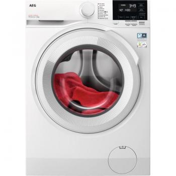 Lavadora AEG LFR6114O2B de carga frontal con capacidad de 10KG y velocidad de centrifugado de 1400 RPM