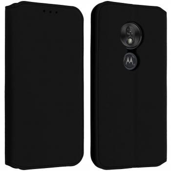Funda Cartera Soporte para Motorola Moto G7 Play - Negro