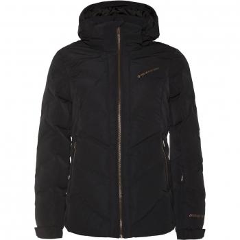 Chaqueta de esquí de mujer Protest Prtartssu negra con capucha, talla S