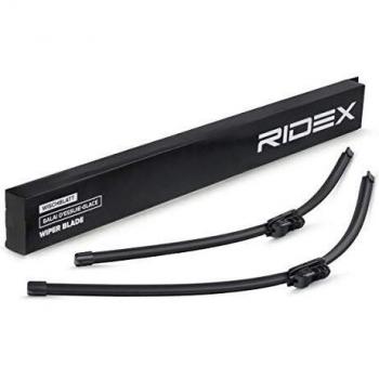 Escobilla Limpiaparabrisas RIDEX 298W0050 para FORD, PEUGEOT y CITROËN | Juego de 2 Escobillas con spoiler Delante | Longitudes: 750mm y 650