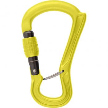 DMM Ceros Screwgate Rock Climbing Carabiner, 25kN Lime