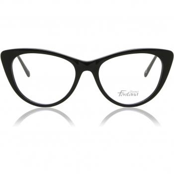 Cat Eye Montura Completa Plástico Negro Armazones para Mujer - Gafas Anti-Azules - SmartBuy Collection