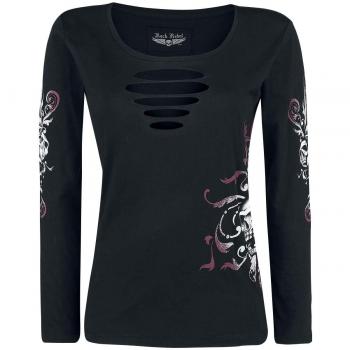 Rock Rebel by EMP Here To Stay Manga Larga Mujer Negro XL