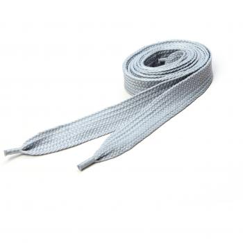 Cordones de Zapatos Gordo Color Plata de Underground Kulture 120cm x 20mm
