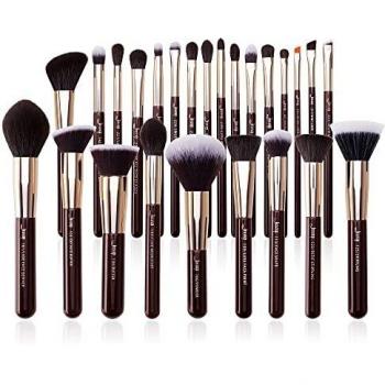 Juego de pinceles de maquillaje Jessup Professional 25Piezas Premium Natural Powder Foundation Sombra de ojos Mezclador Corrector Blush Highlight Etiquetado Pinceles, T280