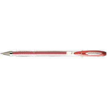 Uni-Ball-Signo Gel-Rouge Métalisé-Stylo roller à encre