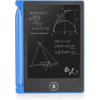 DAM Tableta LCD portátil de dibujo y escritura de 4,4 pulgadas - Medidas: 8x0x11 cm