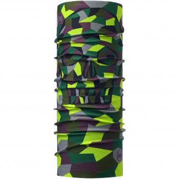 Original Buff 115471.854.10.00 Tubular de Microfibra, Hombre, Verde, Talla Única