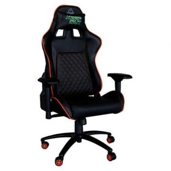 Silla Gaming Keep Out XS700 PRO Black/Orange con Asiento Acolchado y Base de Metal