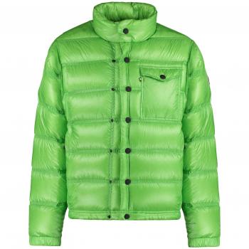 Moncler Grenoble Men's Raffort Short Down Jacket in Green | Size 4 | 1A00007539YL Color 86R