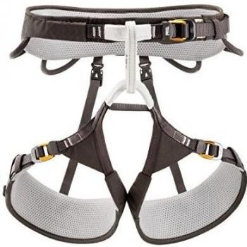 PETZL Klettergurte Aquila - Arnés de Escalada, Color Negro, Talla l