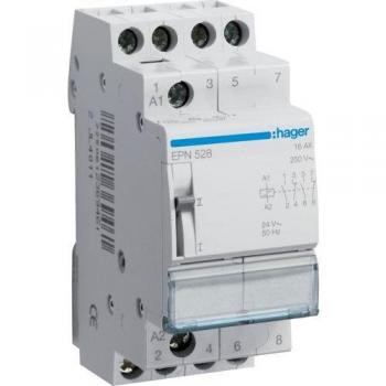 EPN528 - 24V AC Latching Relay with 16A Capacity and Dual Switching (2NO + 2NC)