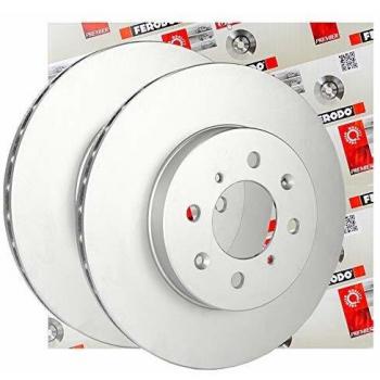 Disco de freno FERODO DDF1242C-1 delantero, ventilado, compatible con BMW y ALPINA