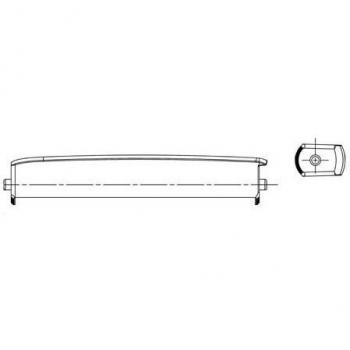 Luz Diurna LED Hella 2PT 980 860-001 - 12V, Transparente, Cable de 2800mm, Doble Lado