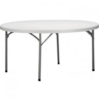 Drako M259349 - Mesa plegable maleta redonda 110 diametro