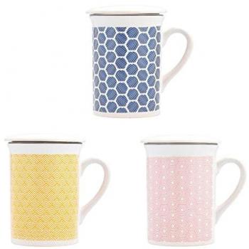 Taza Quid Pippa con Filtro para Infusiones 330 ml (12 Unidades)