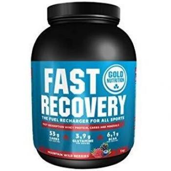 GoldNutrition Fast Recovery Recuperador, Sabor Frutos del Bosque - 1000 gr