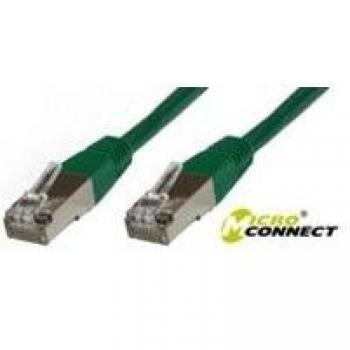 Microconnect SSTP CAT6 1m Verde S/FTP LSZH Cable de Red