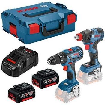 Bosch Azul - Gdx 18V-200 C Gsb 18V-28, 2X5.0Ah, Gal 1880, L-Boxx
