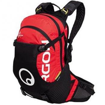 Ergon BA3 Evo Enduro Ergo Mochila para bicicleta, color rojo/negro, color rojo - rojo, tamaño small