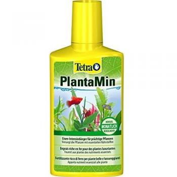 Tetra PlantaMin 250ml - Nutrientes esenciales para plantas acuáticas, coloración verde y roja intensa