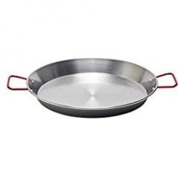 LA IDEAL - Paellera valenciana para 5 personas, 32 cm, Gris