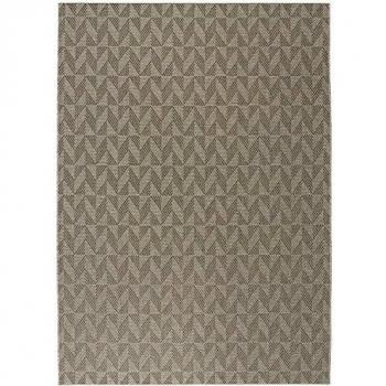 alfombra moderna Diseñador Wohnzimmer Schlafzimmer CAPRI 39425 837 gris 160 x230 cm