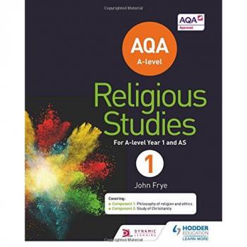 Libro AQA A-level Estudios Religiosos Año 1: Incluye AS por John Frye