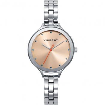 Reloj Viceroy Kiss 471292-97 de mujer en acero plateado