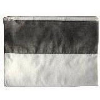 P'tit Basile - Drap parement Bio 118x180 cm Chouette beige et taupe