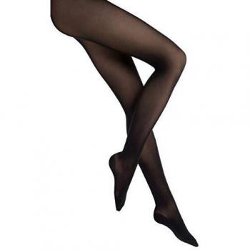 Wolford Satin Opaque Nature Ceidos, 50 DEN, Negro, S para Mujer