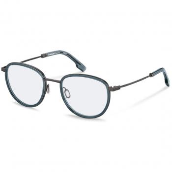 Rodenstock R8034 B Gafas Recetadas para Hombre Azules, Armazones para Hombre Azules, 53 Lentes Recetadas Para Hombre Azules