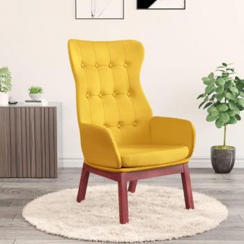 Sillón de Relax Mostaza de Tela