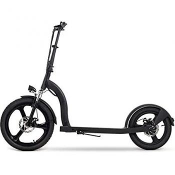 Patinete eléctrico, Youin 2XL, suspensión telescópica, frenos de disco, ruedas de 20 y 16 pulgadas
