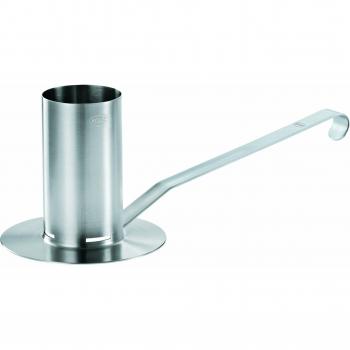Soporte para pollo Rösle, accesorio premium para asar pollo o pato, apto para parrilla o horno, con recipiente para marinar
