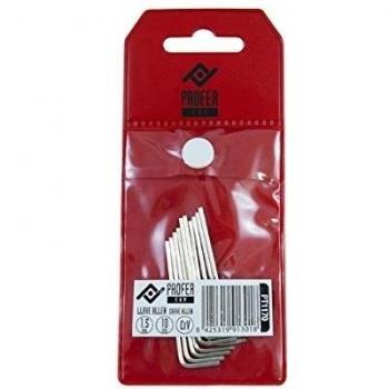 PROFER TOP - Llave Hexagonal Niquelada Profer Top 1,5 Mm
