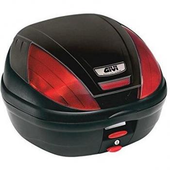 Givi E370N Monolock Baúl con Placa con Cover Negro, Carga Máxima 3 Kg