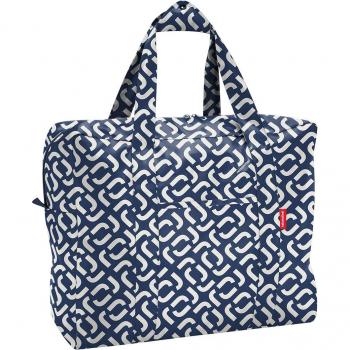 Bolsa plegable Mini Maxi Viaje Azul Signature Reisenthel
